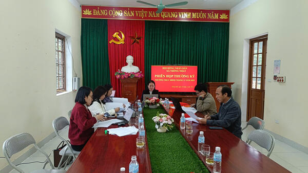 THƯỜNG TRỰC HĐND XÃ THỐNG NHẤT TỔ CHỨC PHIÊN HỌP THÁNG 11 NĂM 2025