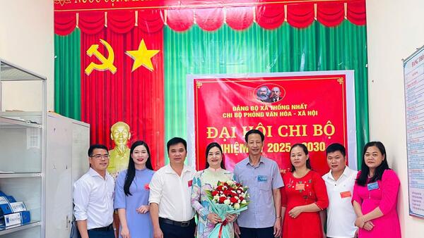 XÃ THỐNG NHẤT: ĐẠI HỘI ĐẢNG CẤP CƠ SỞ NHIỆM KỲ 2025 - 2030