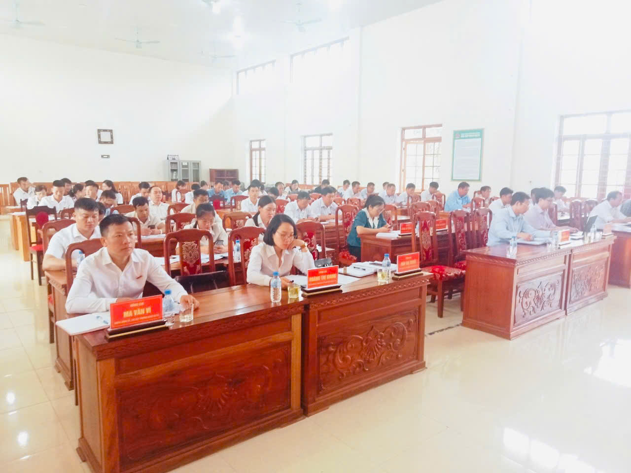 57 Đại biểu HĐND xã tham dự kỳ họp